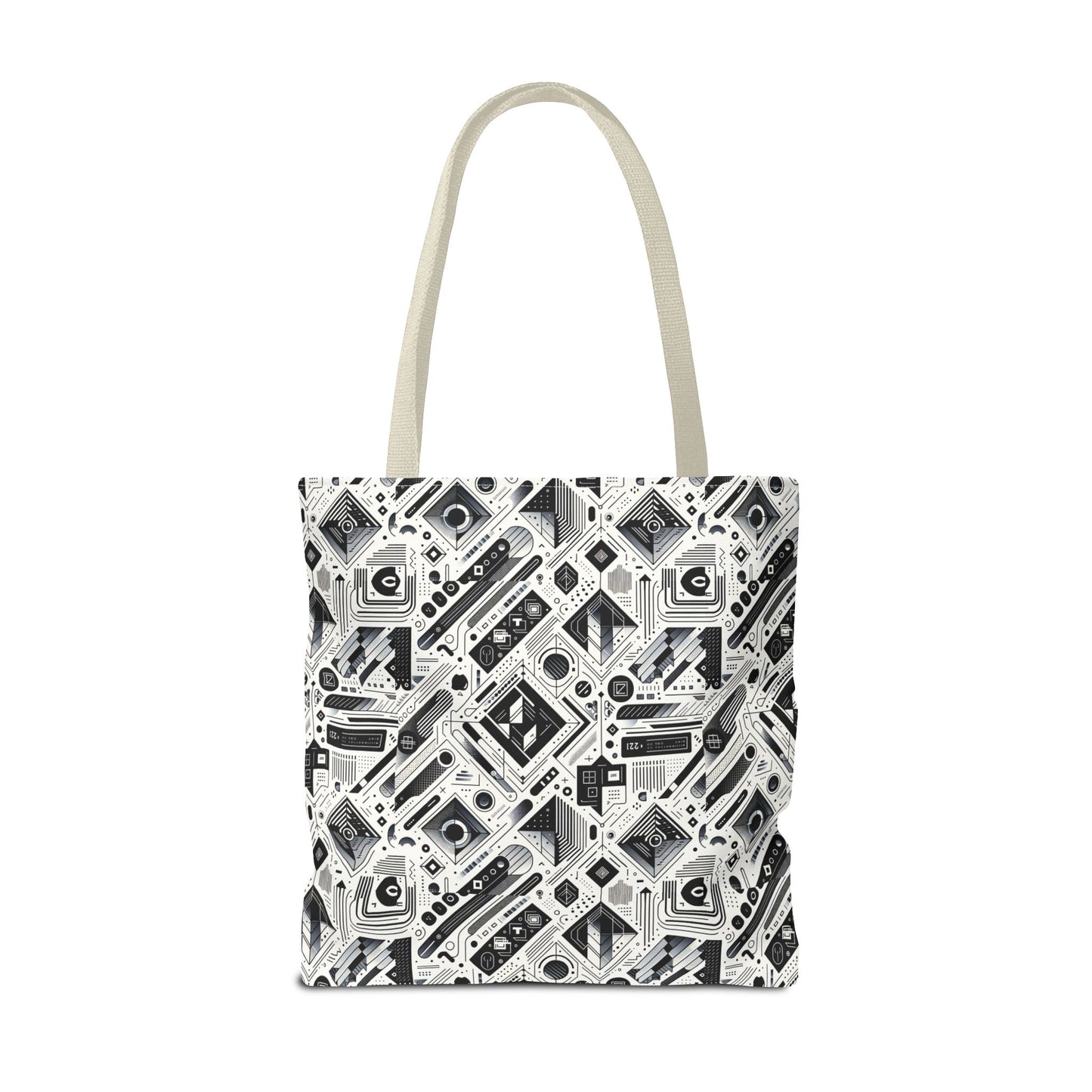 Tech Minimalism Minimalist Tech Tote Bag - 8404 Design-72