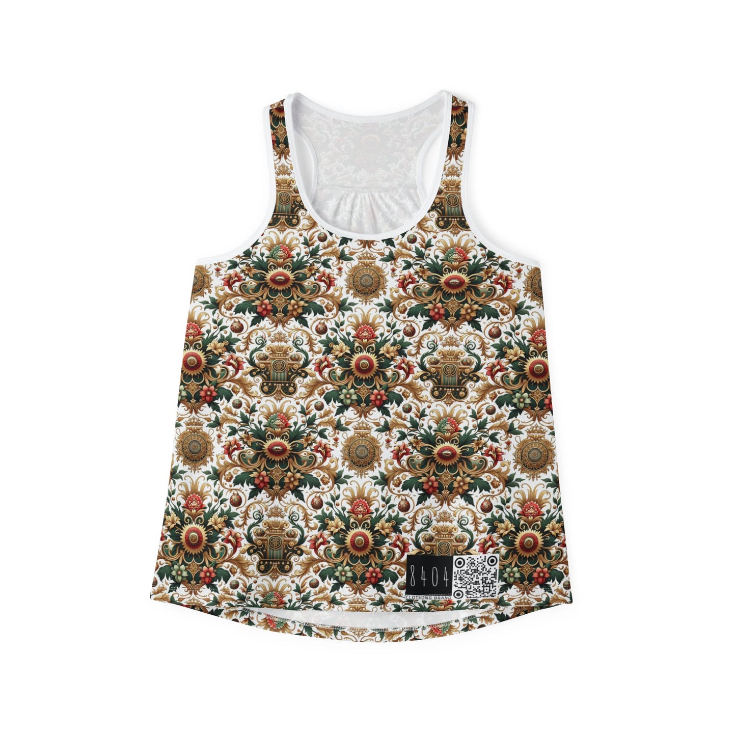 Monogram Madness Luxurious Streetwear Women's Tank Top - 8404 Design-68