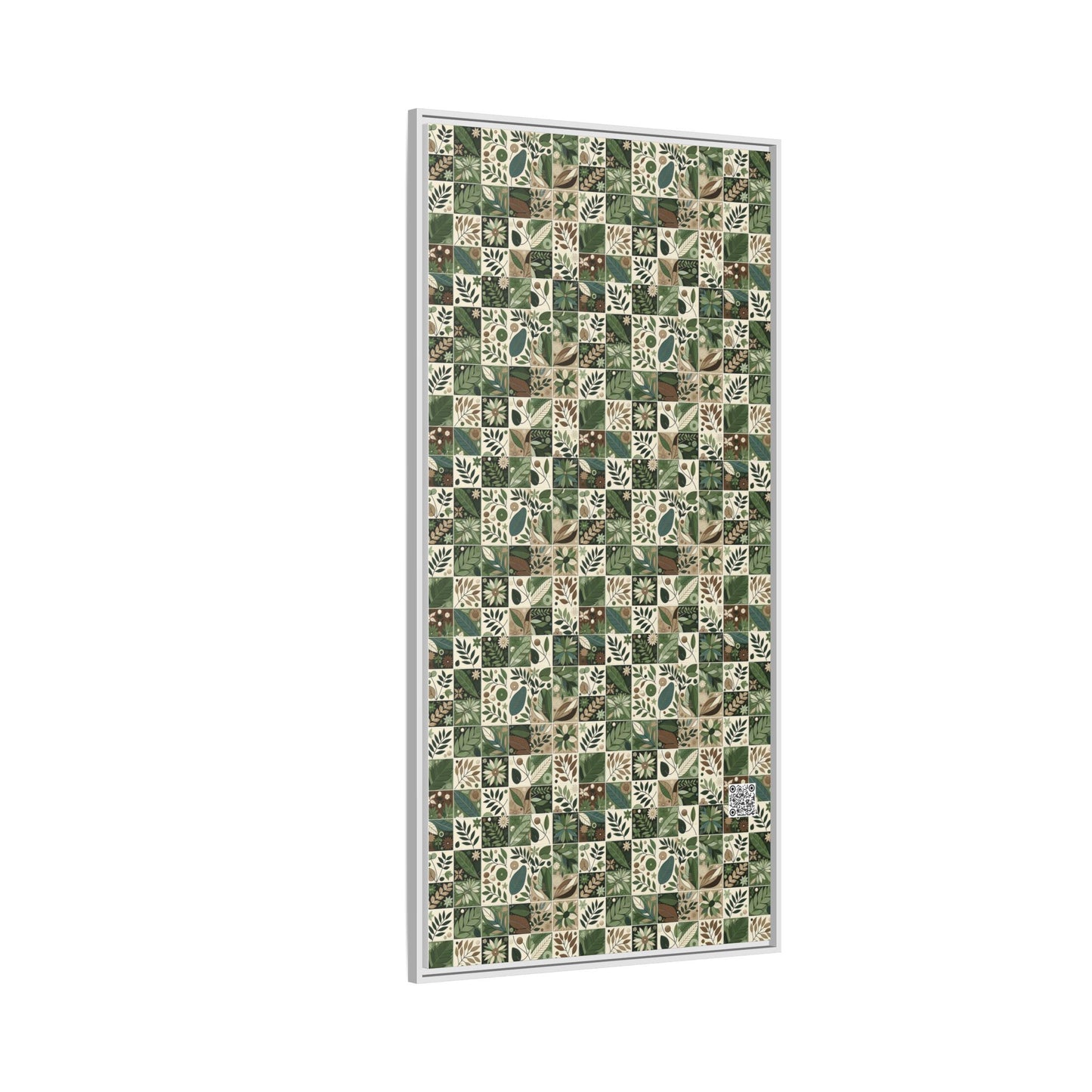 Streetwear Sustainability Environmentally Conscious Streetwear with a Natural Aesthetic Matte Canvas, Framed (multi-color) - 8404 Design-57 B