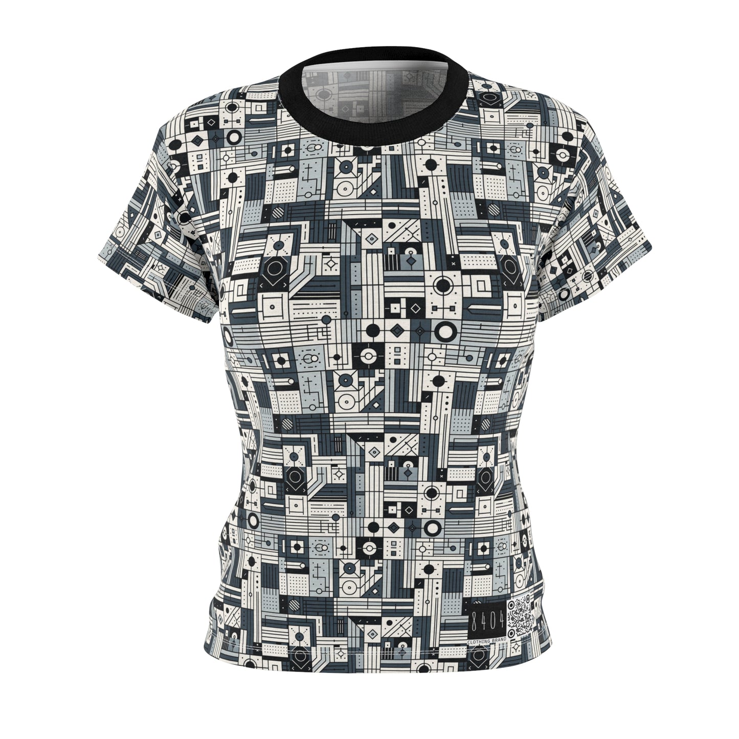Digital Minimalism Minimalist Tech Women's Cut & Sew Tee - 8404 Design-49