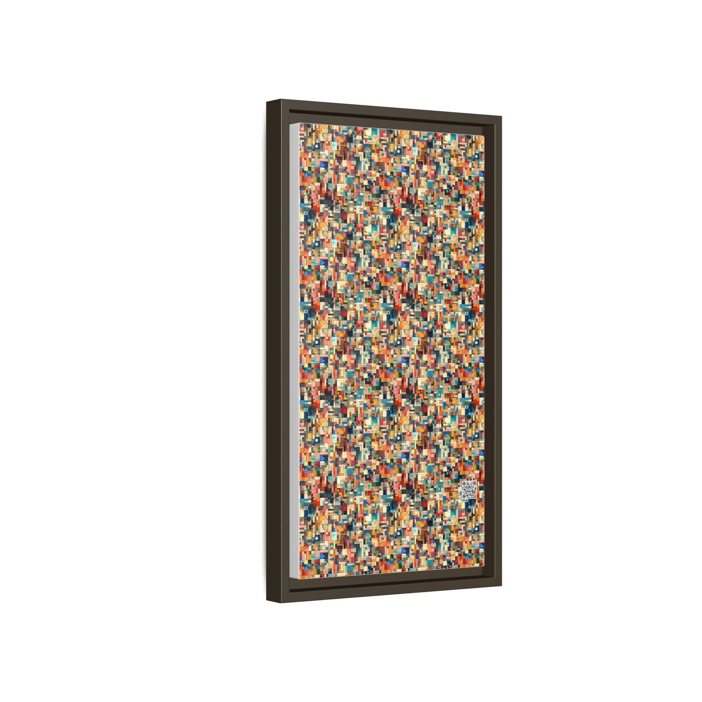 Digital Artistic Expression Artistic Streetwear Matte Canvas, Framed (multi-Color) - 8404 Design-46 B