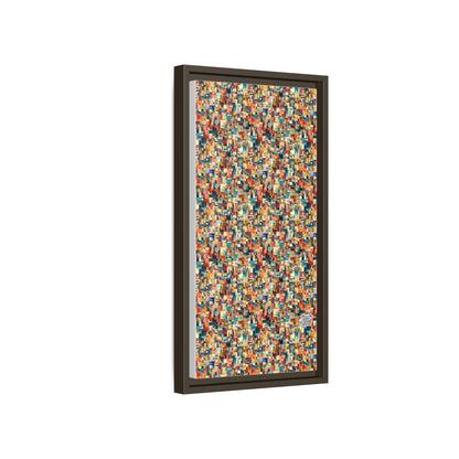 Digital Artistic Expression Artistic Streetwear Matte Canvas, Framed (multi-Color) - 8404 Design-46 B