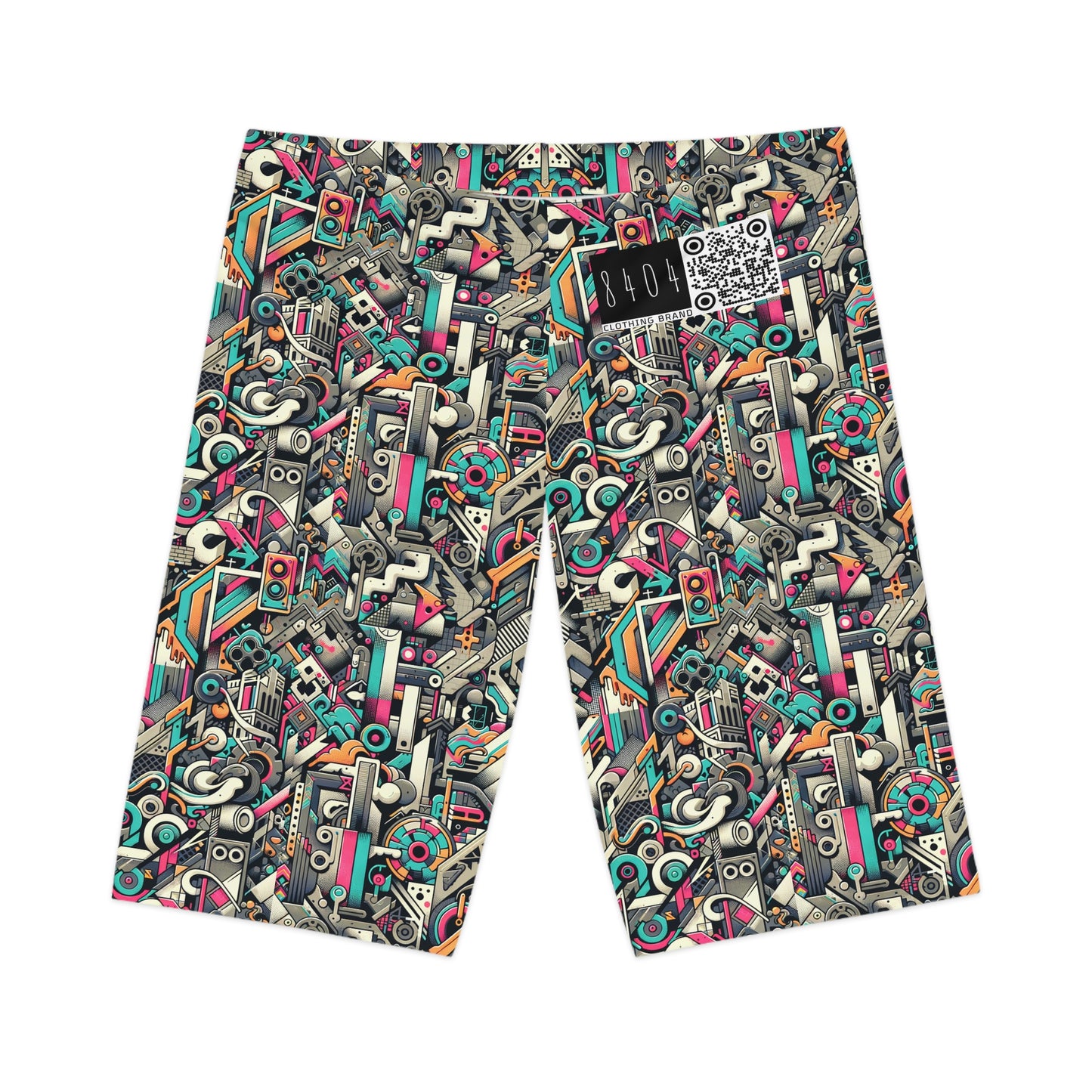 Digital Street Art Urban Street Style Women's Bike Shorts - 8404 Design-74