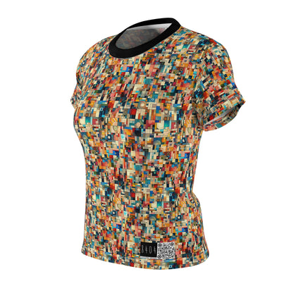 Digital Artistic Expression Artistic Streetwear Women's Cut & Sew Tee - 8404 Design-46