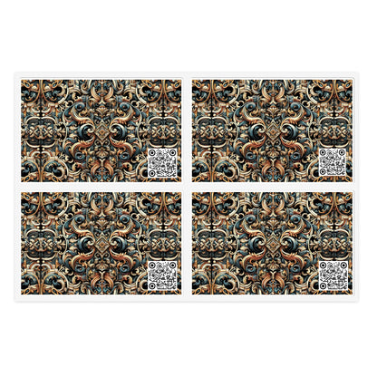 Urban Renaissance Historical Fusion With Street Edge Sticker Sheets - 8404 Design-59