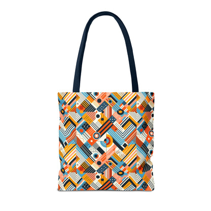 Abstract Graphic Art Modern Artistic Expression Tote Bag - 8404 Design-54
