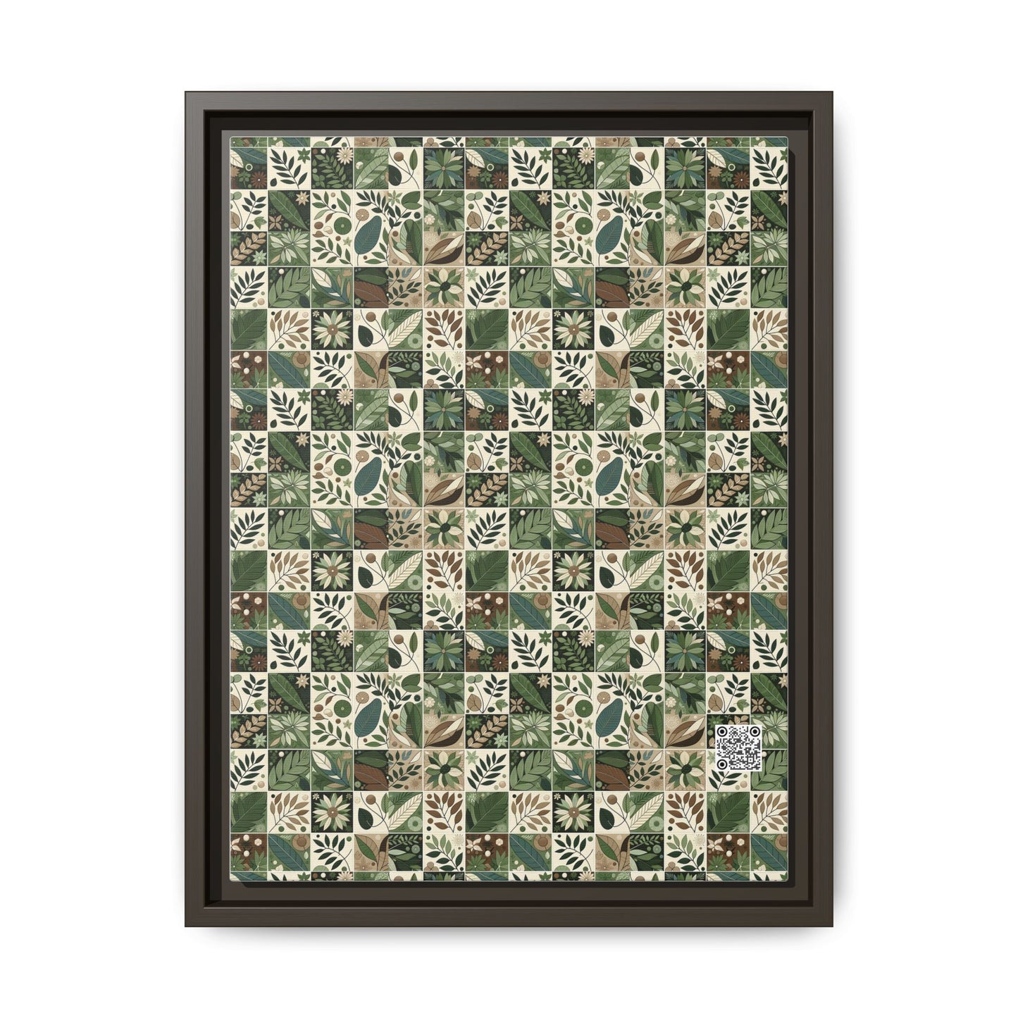 Streetwear Sustainability Environmentally Conscious Streetwear with a Natural Aesthetic Matte Canvas, Framed (multi-color) - 8404 Design-57 A