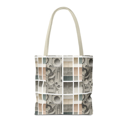 Tech Utility Chic Tech-Forward Minimalist Tote Bag - 8404 Design-59