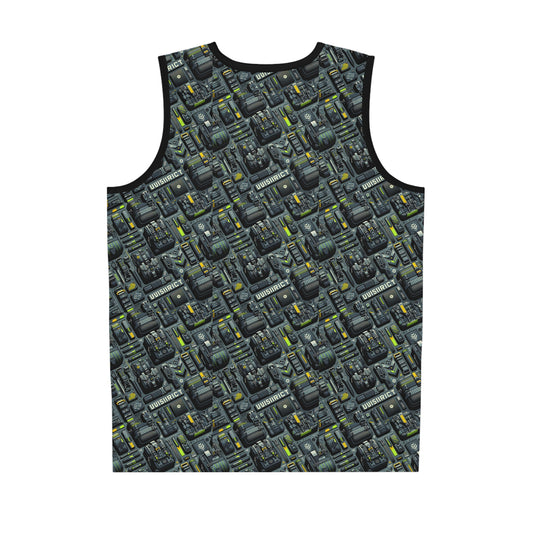 Tech Utility Streetwear Futuristic Tech-Forward Basketball Jersey - 8404 Design-47