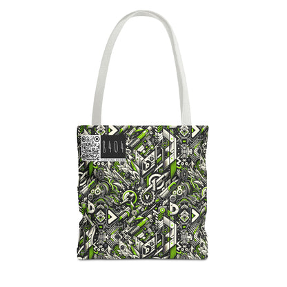Graffiti Tech Fusion Bold Streetwear Fusion Tote Bag - 8404 Design-59