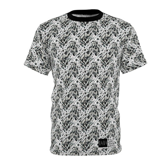 Tech-Infused Streetwear Tech-Forward Minimalism Unisex Cut & Sew Tee - 8404 Design-51