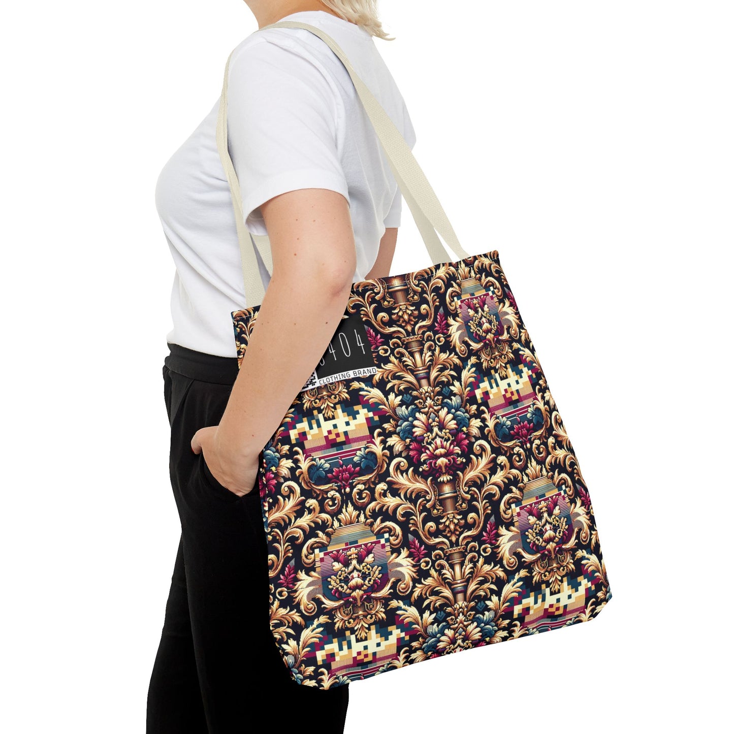 Digital Renaissance Modern Baroque Fusion Tote Bag - 8404 Design-53