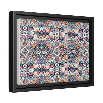 Matte Canvas, Framed (multi-Color) - 8404 Design-01