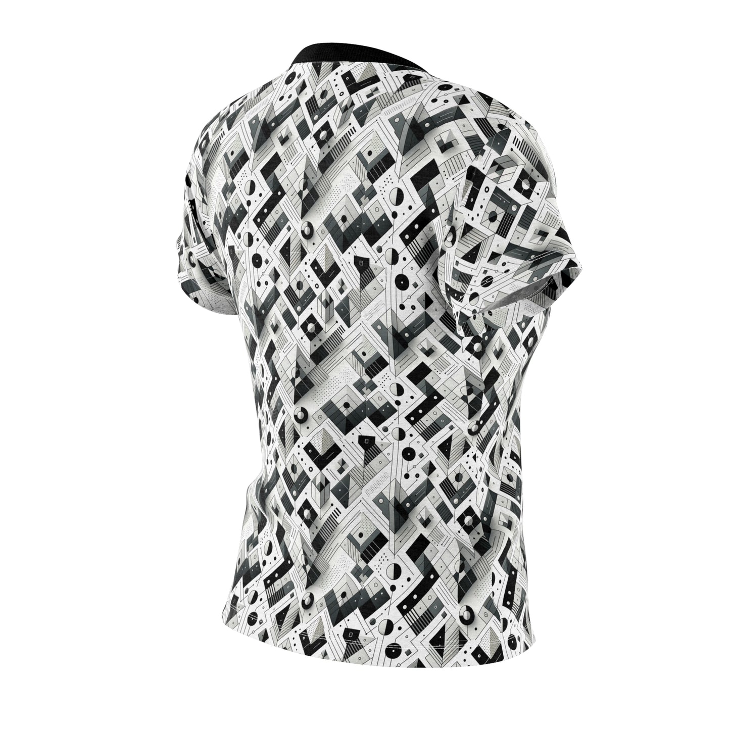 Digital Minimalism Minimalist Tech Women's Cut & Sew Tee - 8404 Design-69