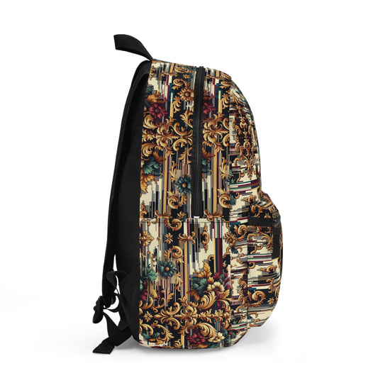 Digital Renaissance Modern Baroque Fusion Backpack - 8404 Design-63
