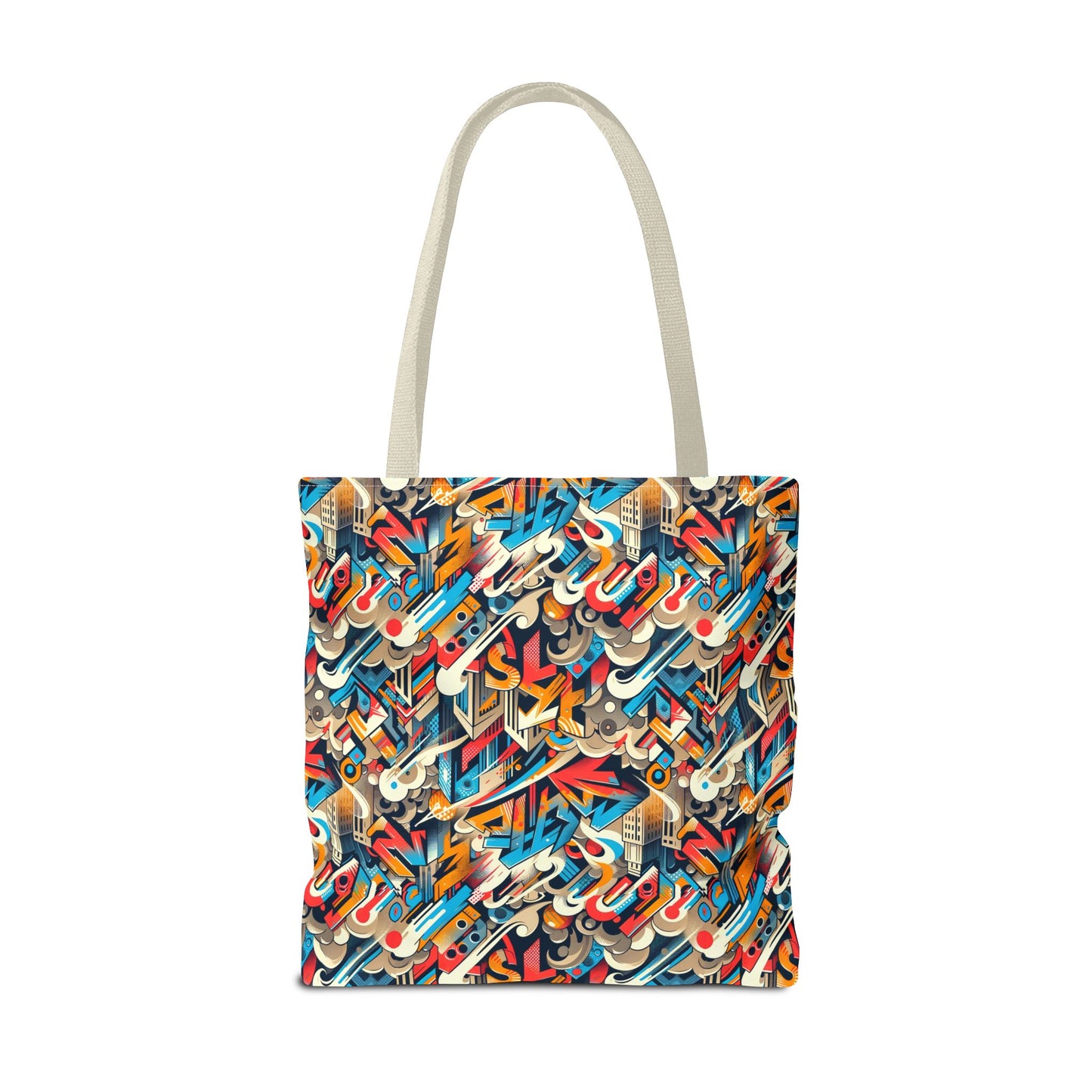 Neo-Traditional Street Art Modern Street Art Fusion Tote Bag - 8404 Design-44