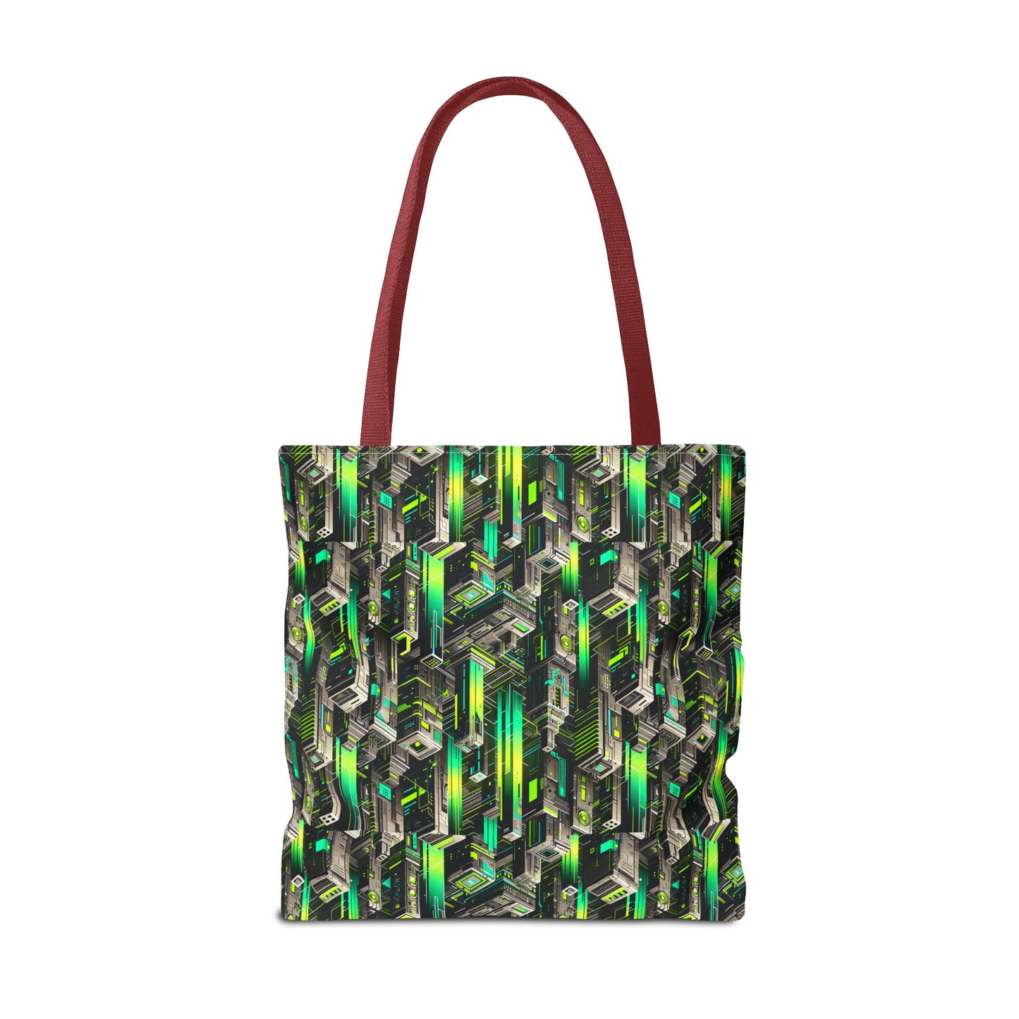 Digital Rebellion Tech-Forward Streetwear Tote Bag - 8404 Design-63