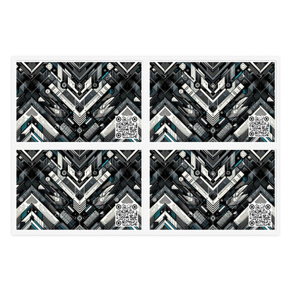 Tech Athletic Fusion Tech-Forward Athletic Sticker Sheets - 8404 Design-63
