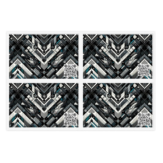Tech Athletic Fusion Tech-Forward Athletic Sticker Sheets - 8404 Design-63