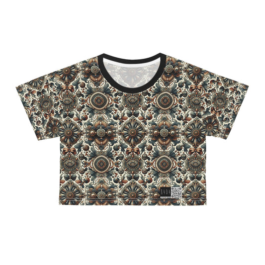 Neo-Dandyism Modern Dandy Streetwear Crop Tee - 8404 Design-51