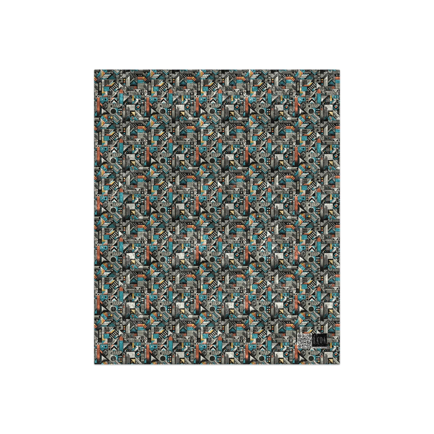 Digital Street Art Urban Street Style Crushed Velvet Blanket - 8404 Design-81