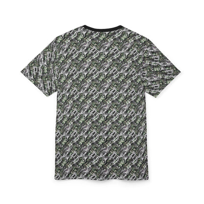 Tech Camo Fusion Tech-Forward Streetwear With a Futuristic Edge Unisex Cut & Sew Tee - 8404 Design-46