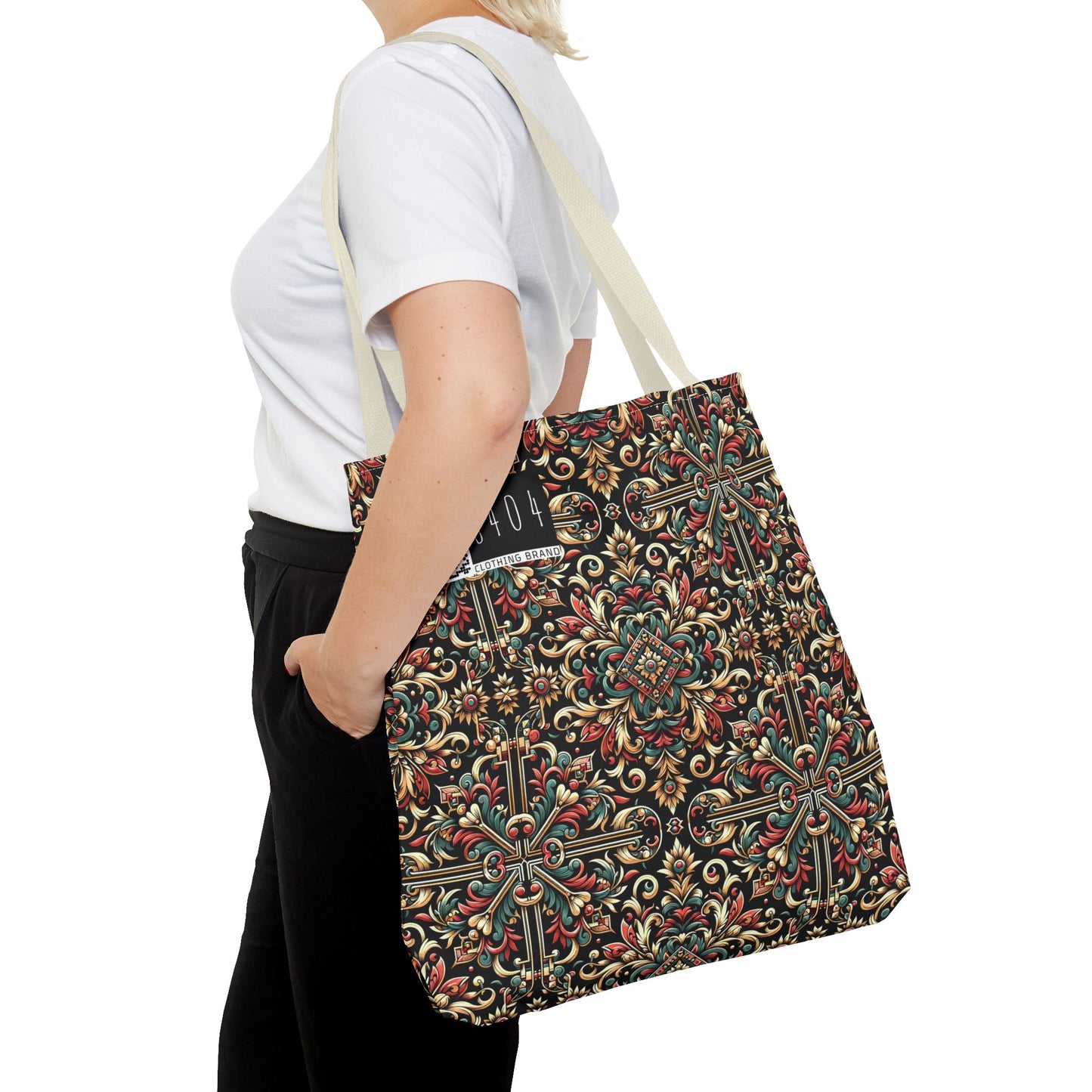 Streetwear Renaissance Artistic Clash of Old and New Tote Bag - 8404 Design-46