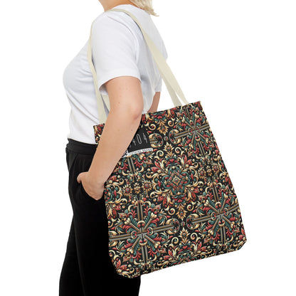 Streetwear Renaissance Artistic Clash of Old and New Tote Bag - 8404 Design-46
