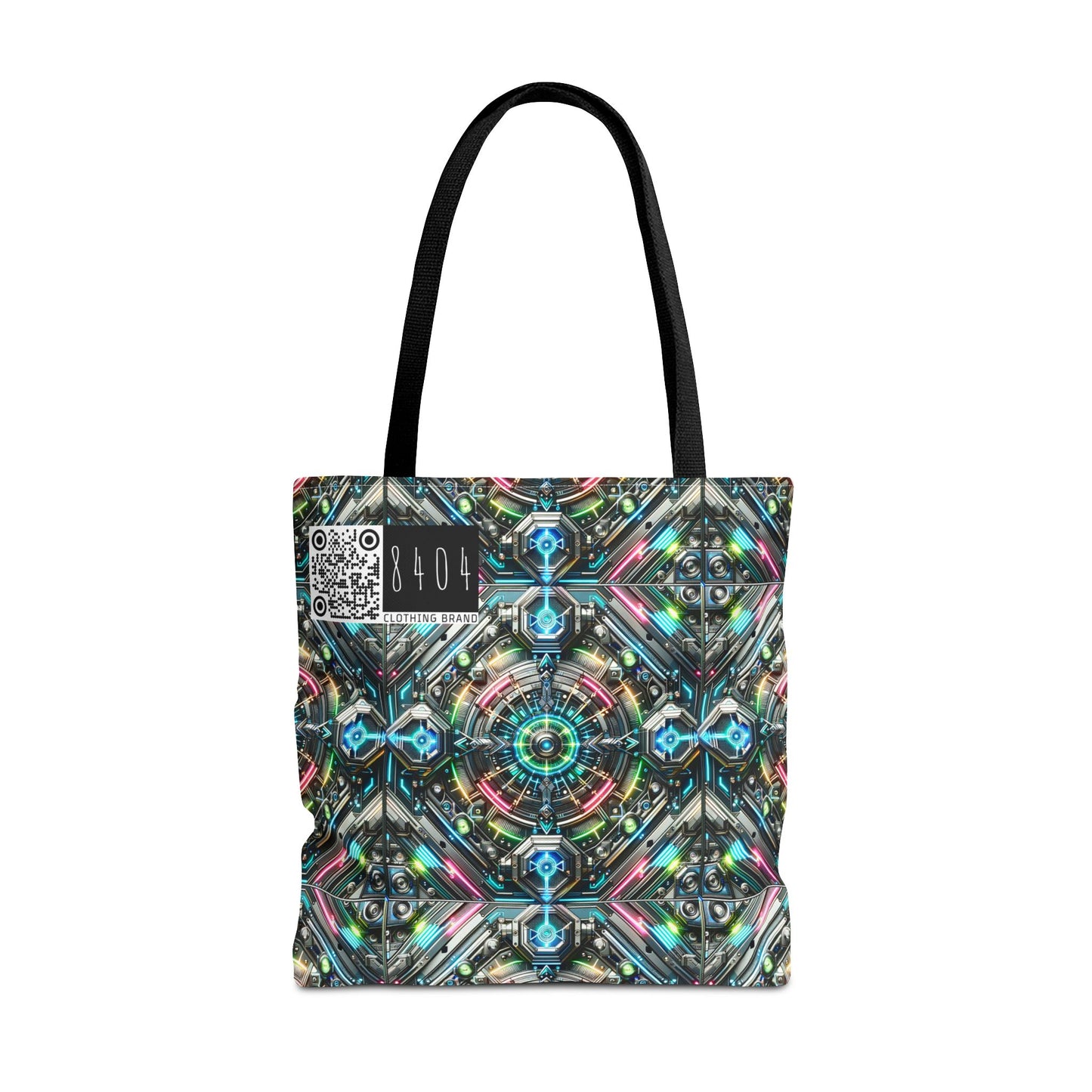 Tech-Infused Futurism Futuristic Tech Tote Bag - 8404 Design-53