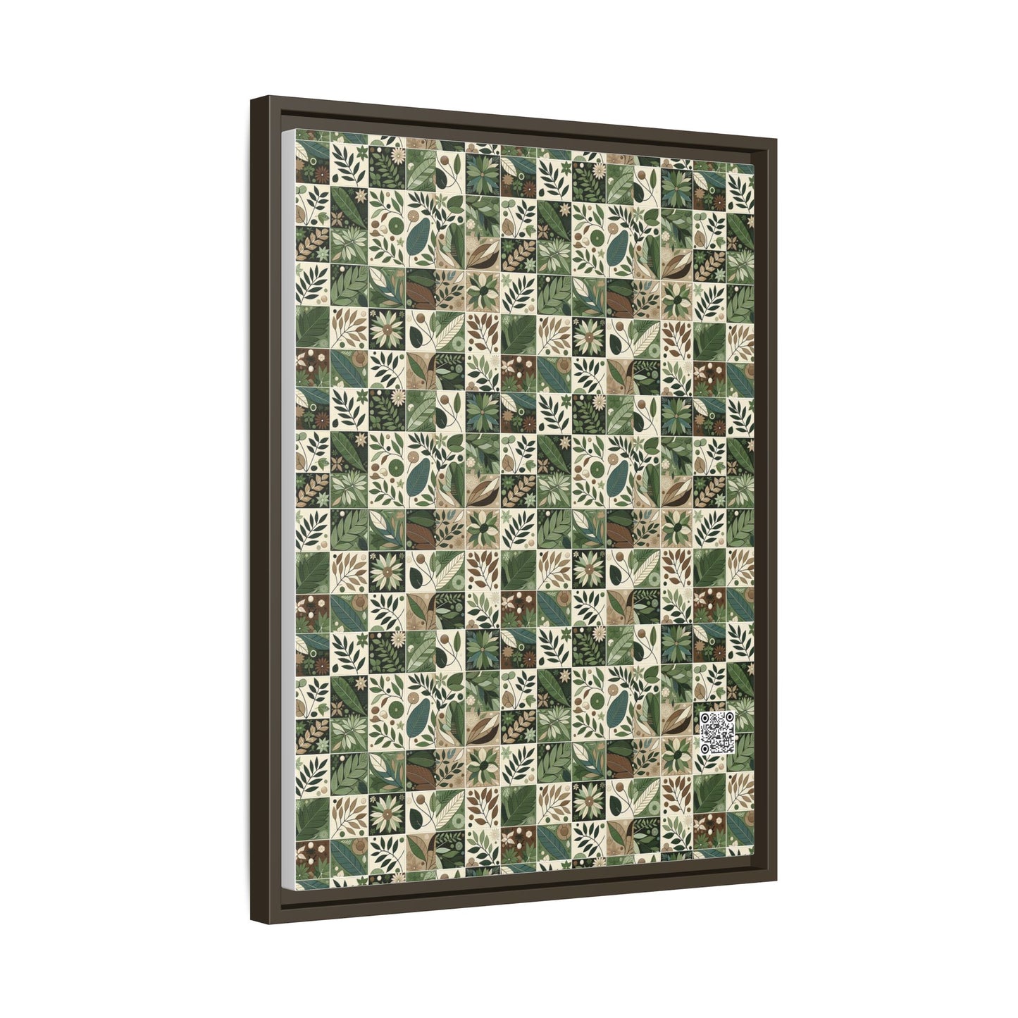 Streetwear Sustainability Environmentally Conscious Streetwear with a Natural Aesthetic Matte Canvas, Framed (multi-color) - 8404 Design-57 A