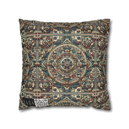 Urban Renaissance Historical Fusion With Street Edge Faux Suede Square Pillowcase - 8404 Design-57