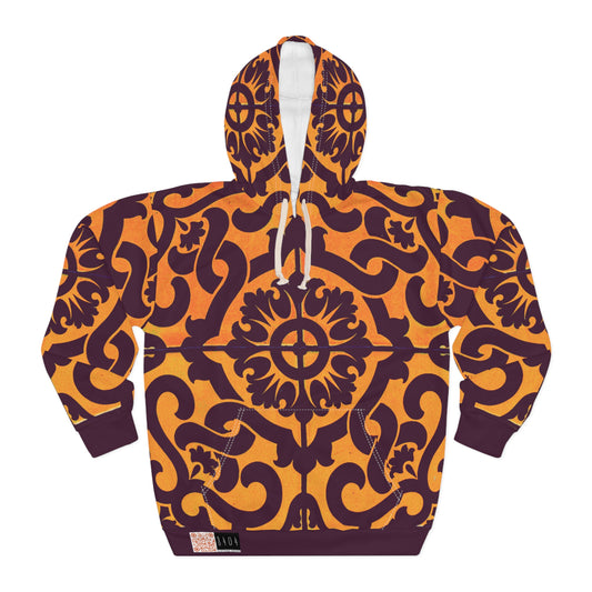 8404 Unisex Adult "roman in Bordeaux" Fashion Pullover Hoodie