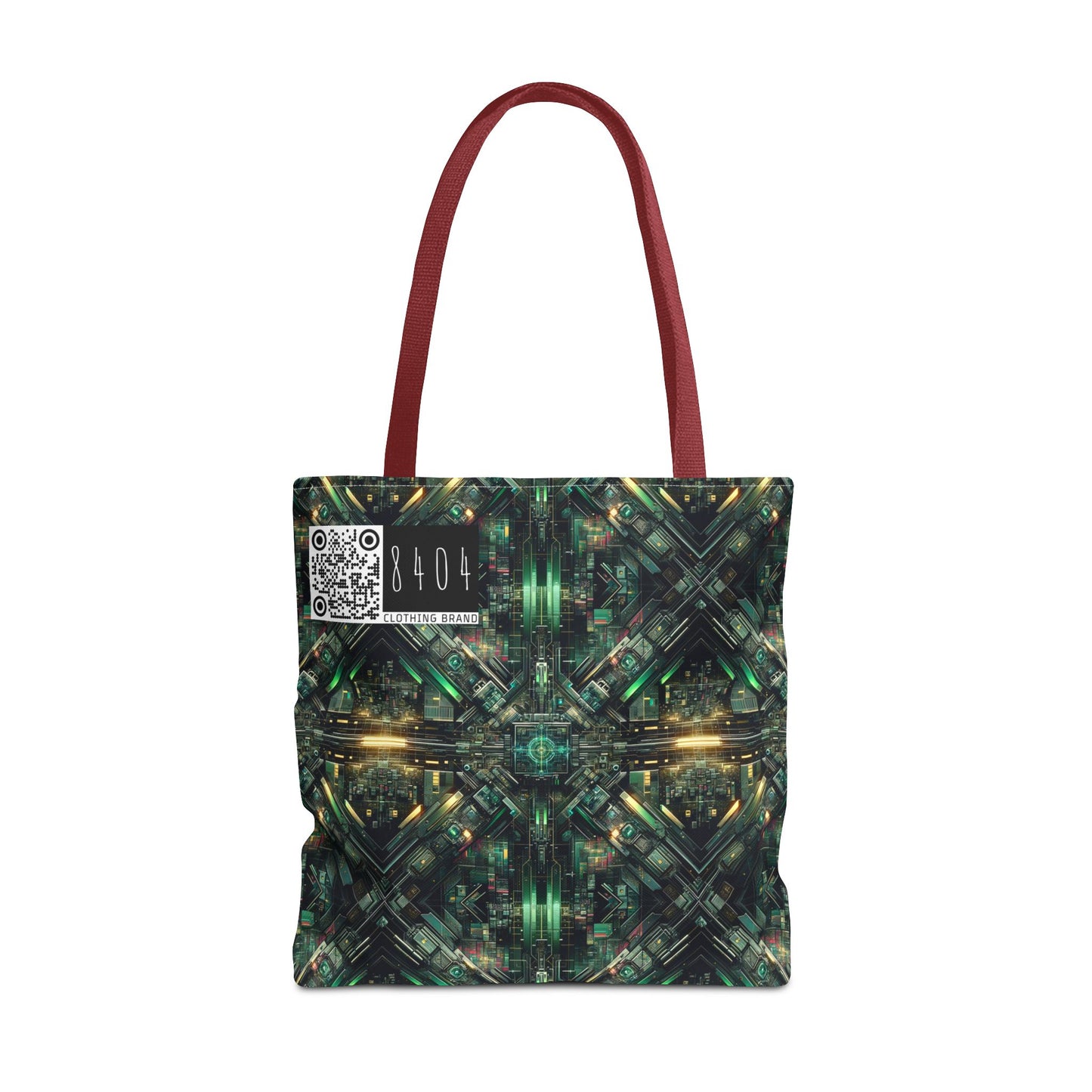 Tech Noir Graphics Tech-Inspired Streetwear Tote Bag - 8404 Design-56