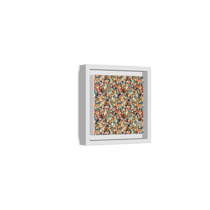 Digital Artistic Expression Artistic Streetwear Matte Canvas, Framed (multi-Color) - 8404 Design-46 B