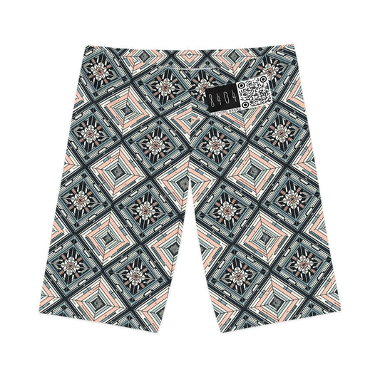 Tech Minimalism Minimalist Tech Women's Bike Shorts - 8404 Design-60