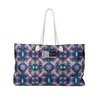 Iridescent Tech Fusion Tech-Forward Streetwear Weekender Bag - 8404 Design-61