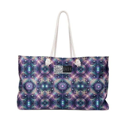 Iridescent Tech Fusion Tech-Forward Streetwear Weekender Bag - 8404 Design-61