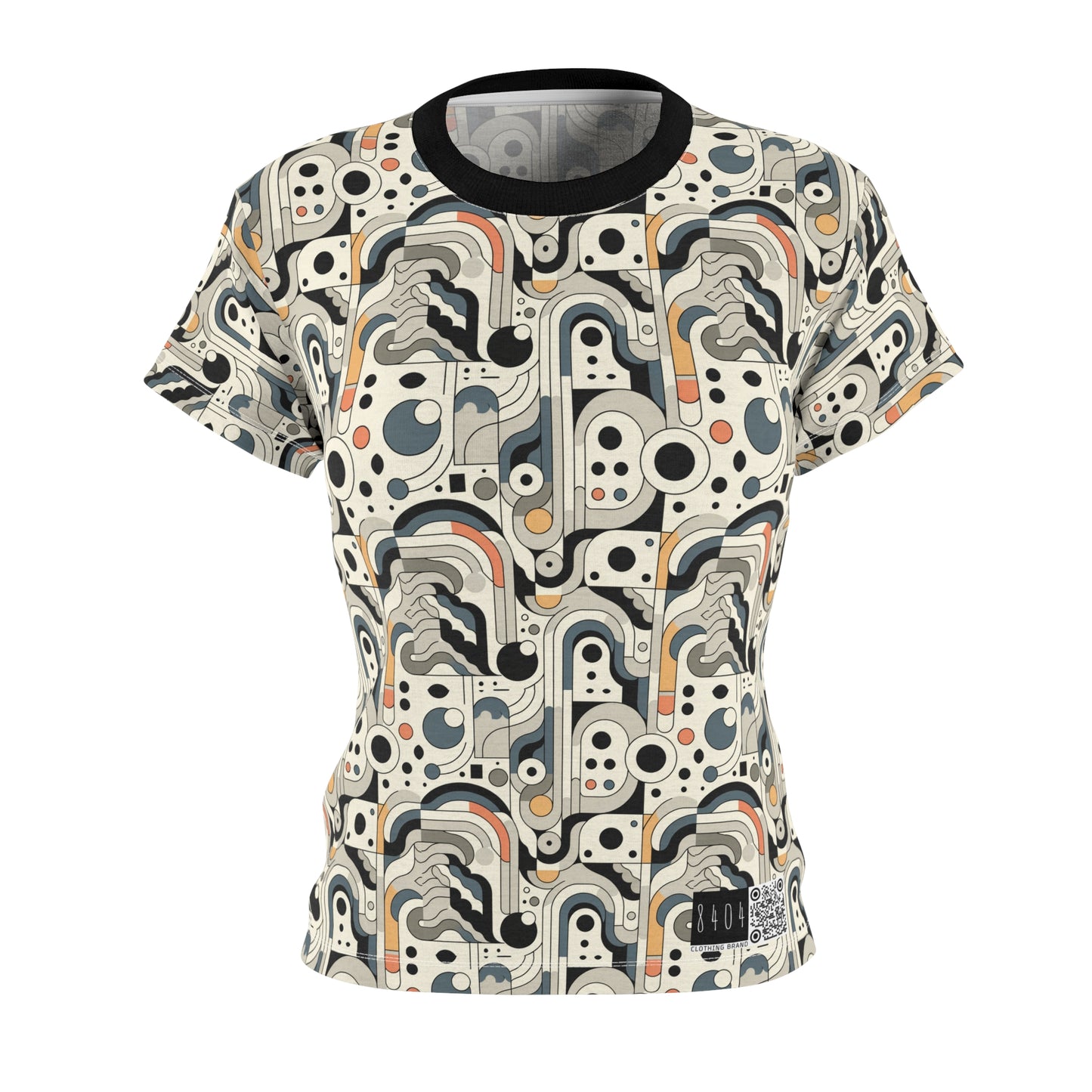 Modern Minimalism Minimalist Tech Women's Cut & Sew Tee - 8404 Design-60