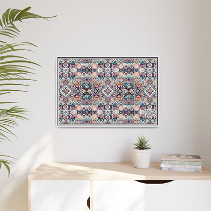 Matte Canvas, Framed (multi-Color) - 8404 Design-01