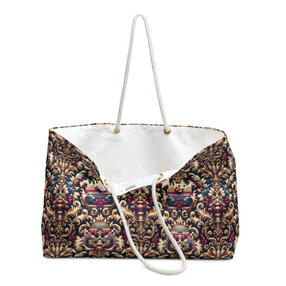 Digital Renaissance Modern Baroque Fusion Weekender Bag - 8404 Design-53