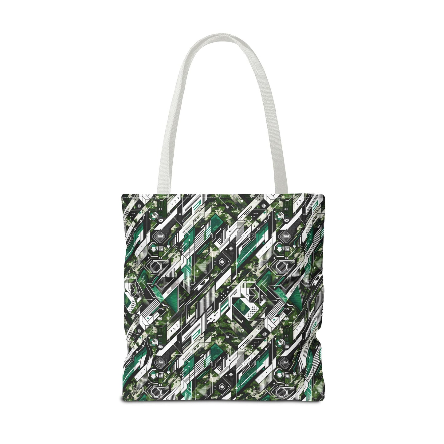 Tech Camo Fusion Tech-Forward Streetwear With a Futuristic Edge Tote Bag - 8404 Design-63