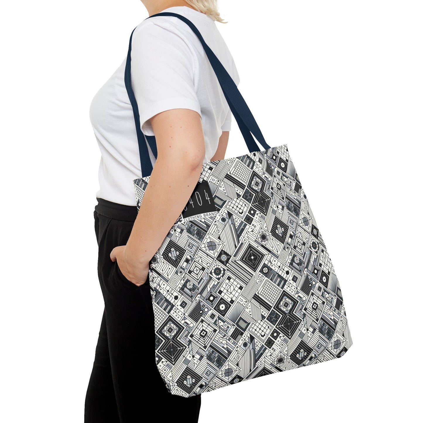 Digital Minimalism Minimalist Tech Tote Bag - 8404 Design-40