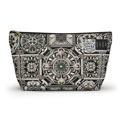 Cyber Garden Party Tech Garden Extravaganza Accessory Pouch W T-Bottom - 8404 Design-45