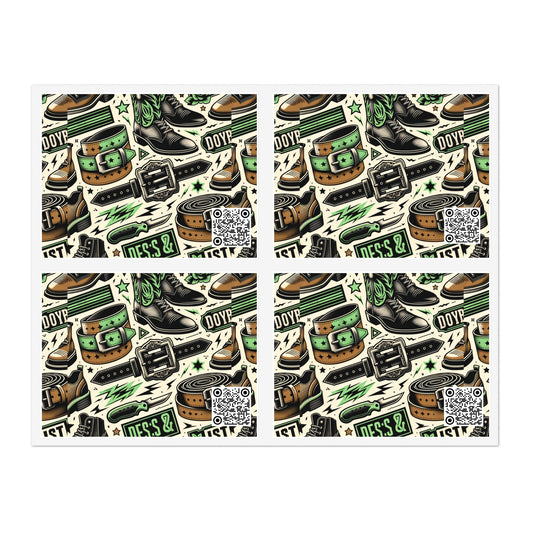 Digital Cowboy Tech-Western Fusion Sticker Sheets - 8404 Design-58