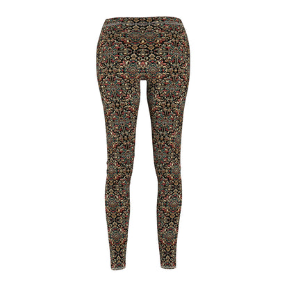 Streetwear Renaissance Artistic Clash of Old and New Women's Cut & Sew Casual Leggings - 8404 Design-46