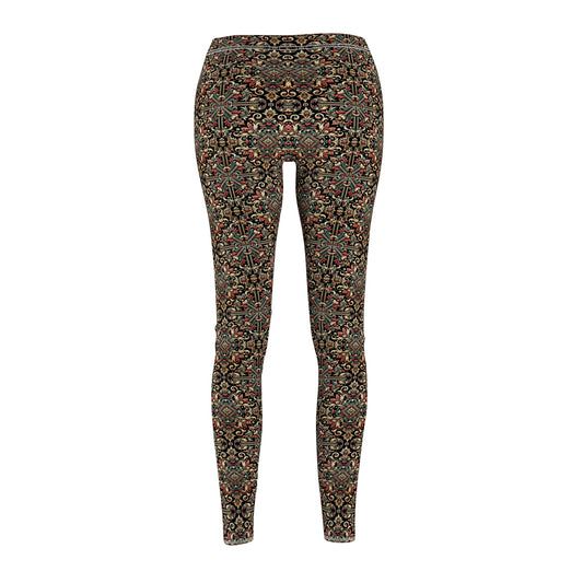 Streetwear Renaissance Artistic Clash of Old and New Women's Cut & Sew Casual Leggings - 8404 Design-46