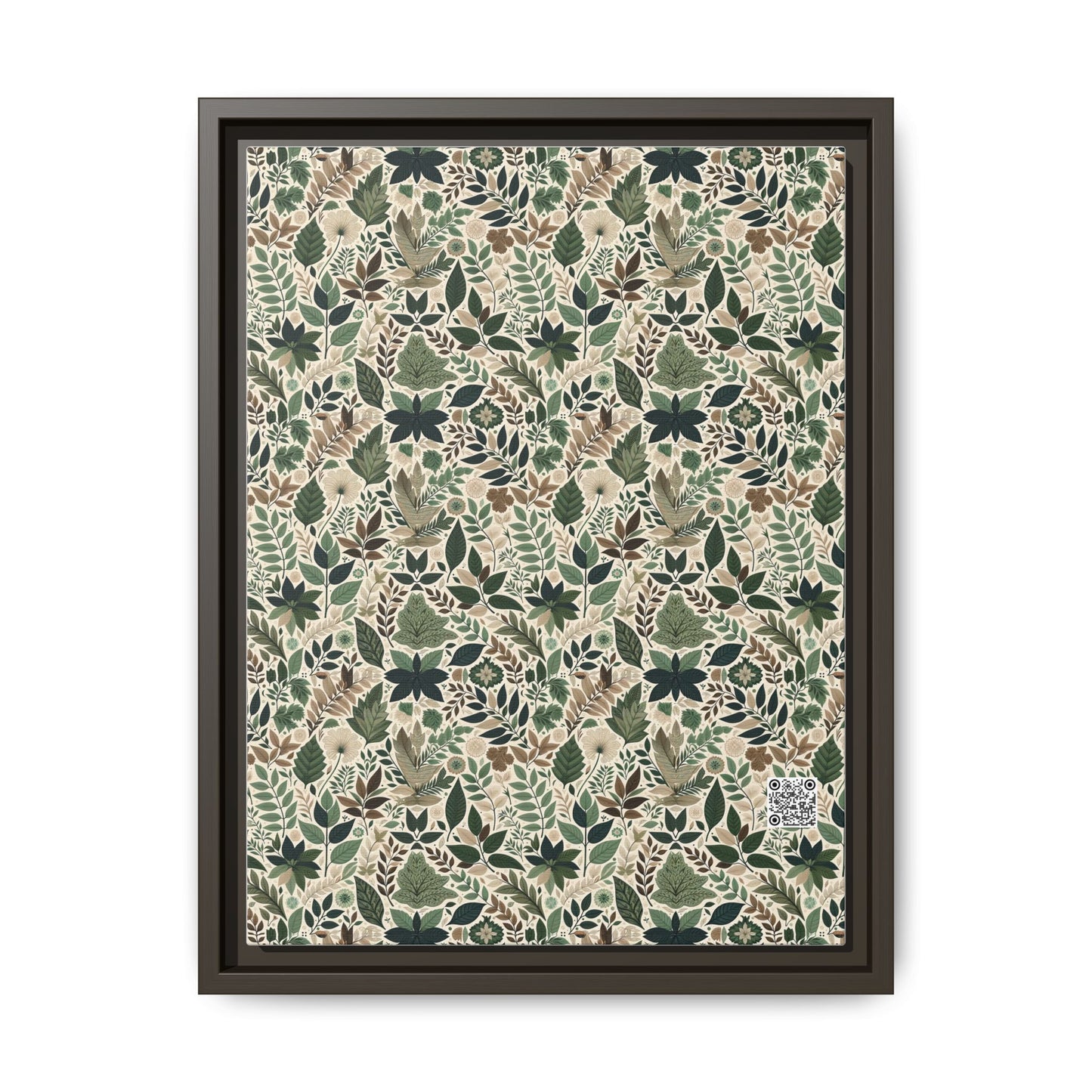 Streetwear Sustainability Environmentally Conscious Streetwear with a Natural Aesthetic Matte Canvas, Framed (multi-color) - 8404 Design-57 A