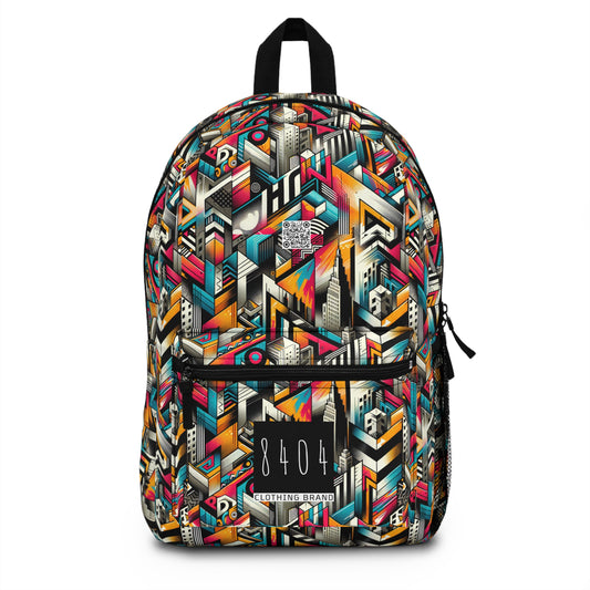 Graffiti Revival Urban Street Art Backpack - 8404 Design-62