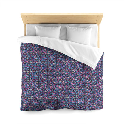 Digital Rebellion Youthful Streetwear with a Rebellious Digital Twist Microfiber Duvet Cover - 8404 Design-65
