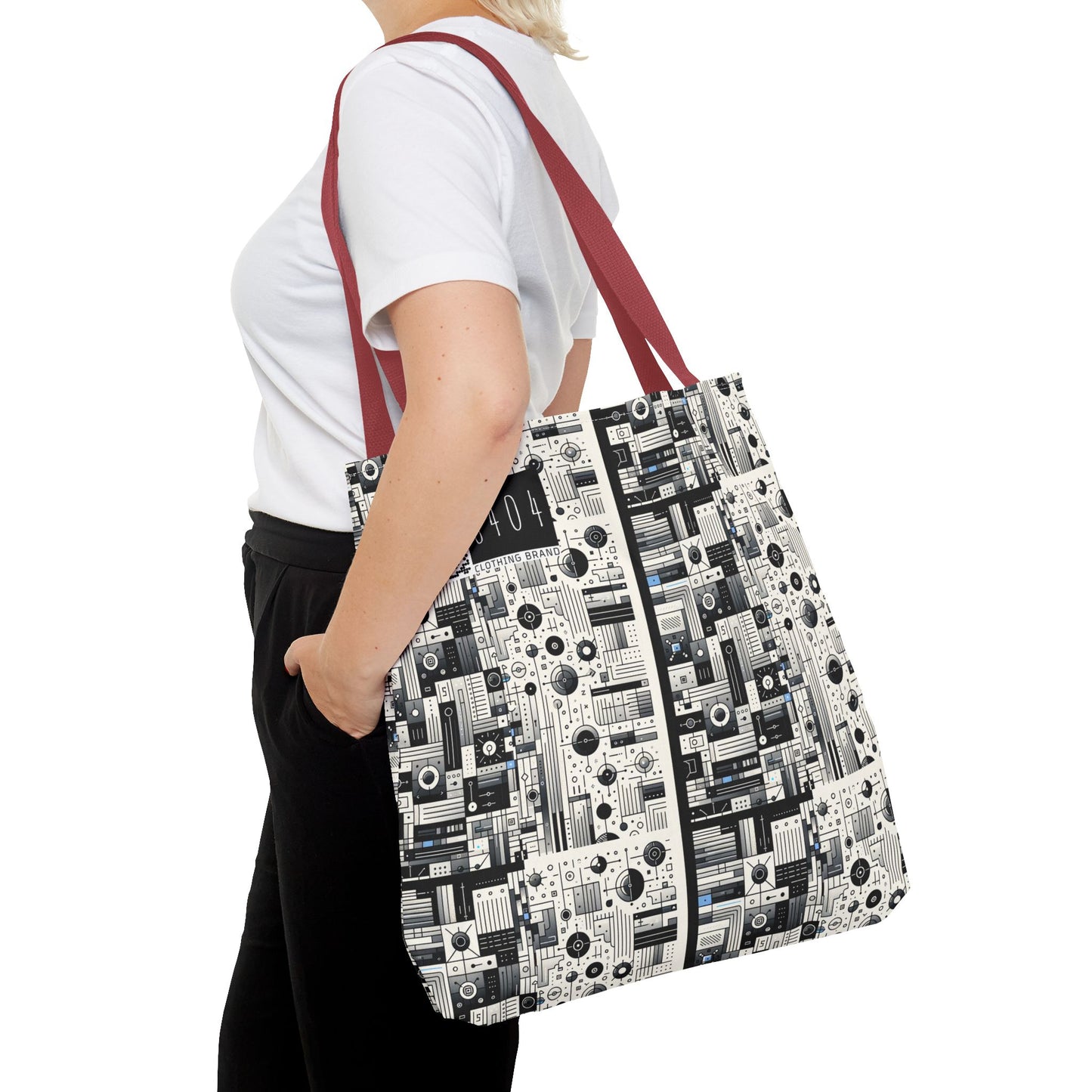 Digital Minimalism Minimalist Tech Tote Bag - 8404 Design-66